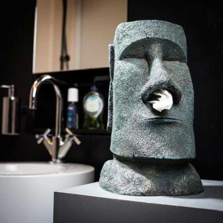 Moai Figur Kosmetiktuch-Box