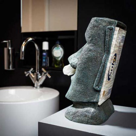Moai Figur Kosmetiktuch-Box