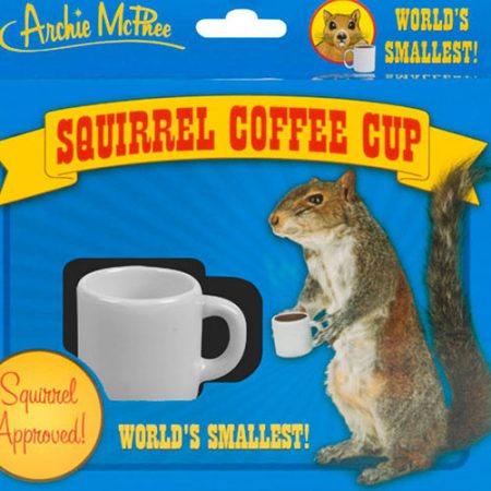 Mini Kaffeetasse für Eichhörnchen