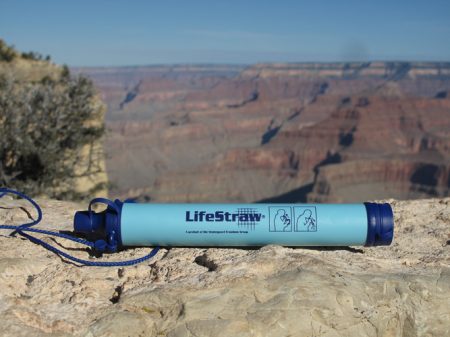 Geschenk für Outdoor Fans: Wasserfilter Strohhalm für unterwegs