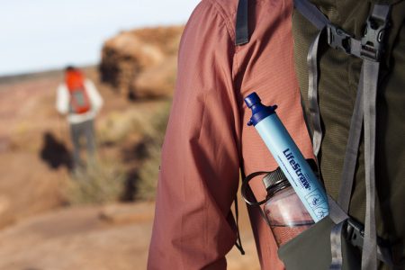 Geschenk für Outdoor Fans: Wasserfilter Strohhalm für unterwegs