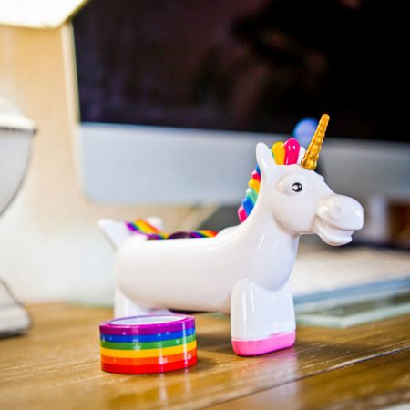 Einhorn Tesafilm Regenbogen