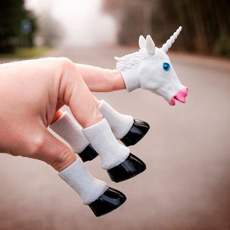 Handicorn Fingerpuppe Einhorn