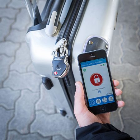 Kofferschloss mit Bluetooth - Handy App Gepäckschloss