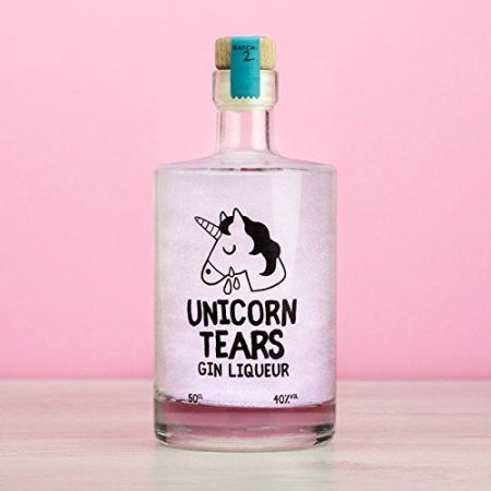 Einhorn Geschenk - Einhorn Tränen Likör mit Gin